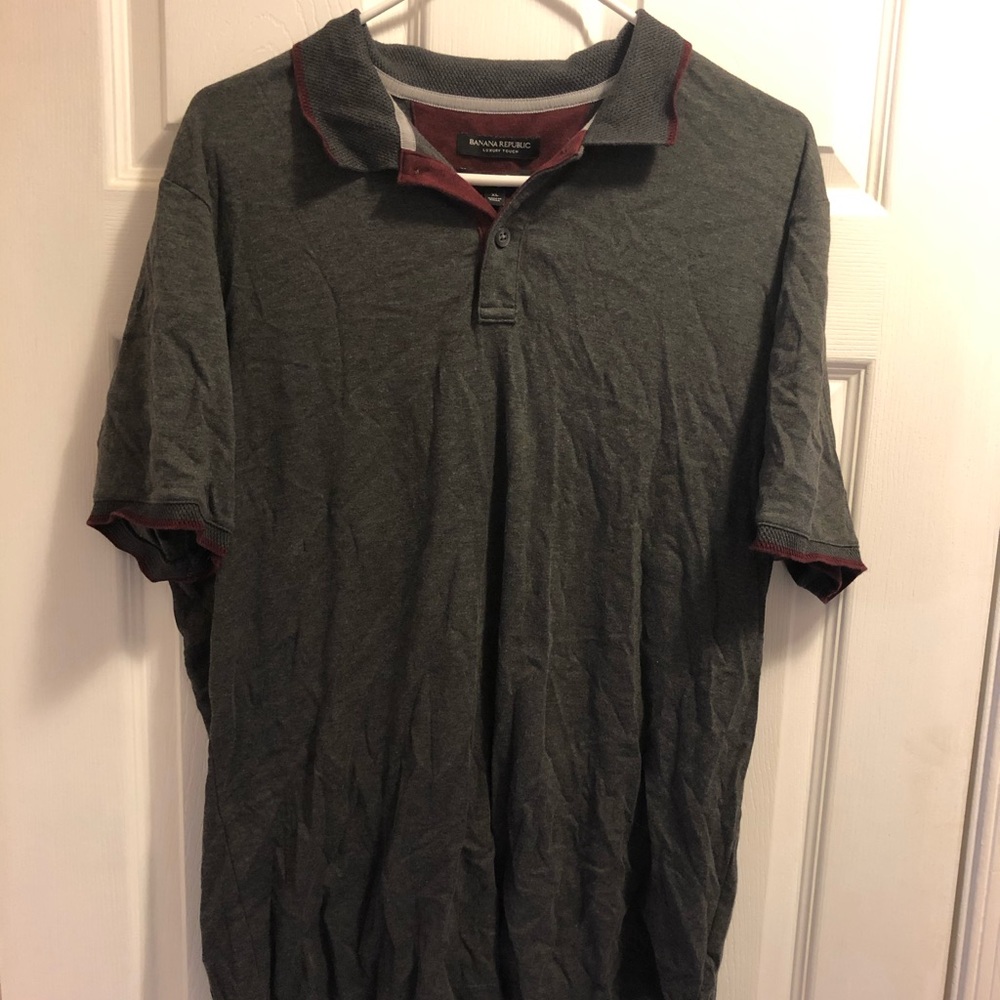 Banana Republic lux Polo Grey XL